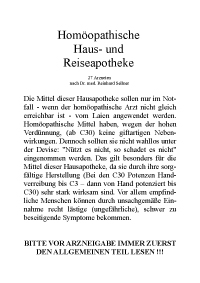 homoeopathische hausapotheke zum download